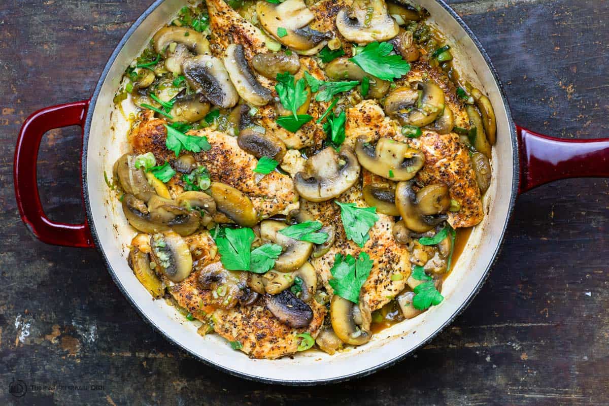 Transform Simple Ingredients into Divine Creamy Mushroom Chicken